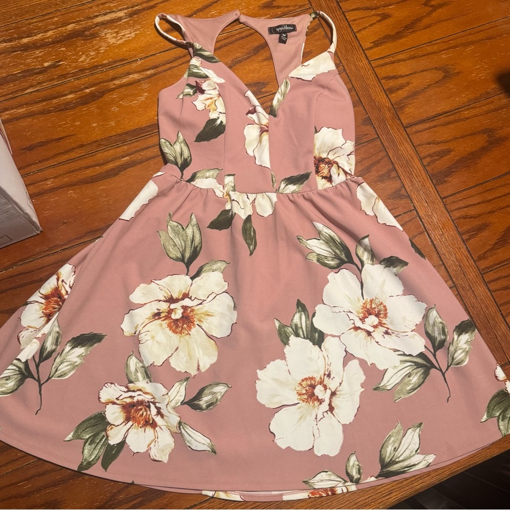 Speechless White Halter Sundress for Wedding Guest